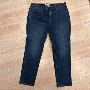 Madewell The Mid-rise Perfect Vintage Jean Classic Blue Women's Denim Jeans 31